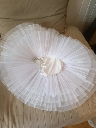 Falda Tutú Ballet Blanca