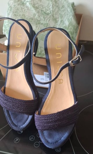 Sandalias UNISA Mujer Azul Talla 37