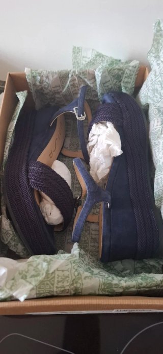 Sandalias UNISA Mujer Azul Talla 37