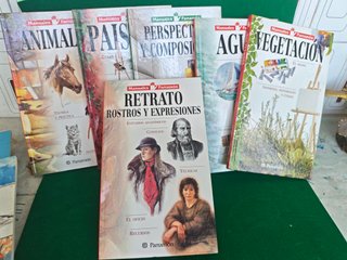 Libros para aprender a dibujar y pintar. Parramón.