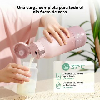 Calienta biberones portátil Momcozy