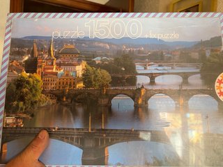 Puzzle 1500 piezas Puente Praga