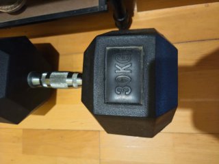 Mancuerna Powrx 30kg Hexagonal Pesa