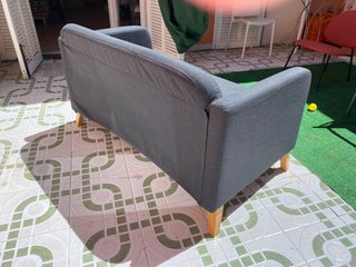 Sofá 2 plazas Ikea LINANÄS gris