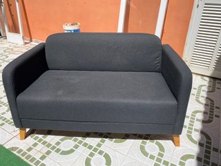 Sofá 2 plazas Ikea LINANÄS gris