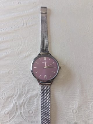 Reloj Parfois Mujer Rosa y Plateado