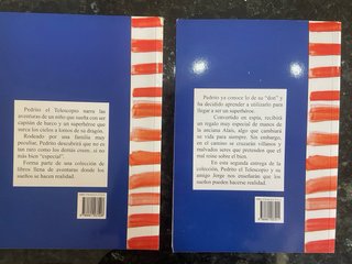 Libro Pedrito el Telescopio y Pedrito el Telescopi