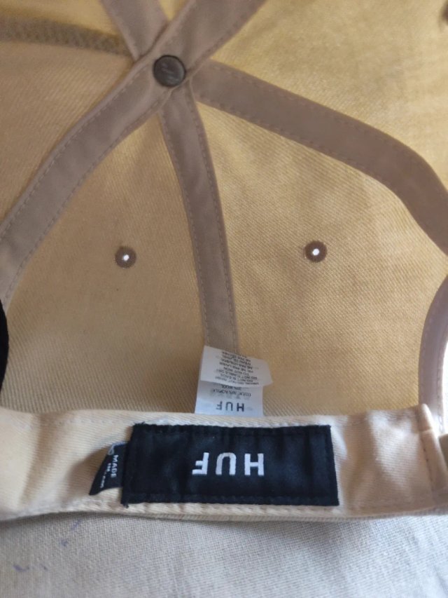 Gorra HUF Beige y Marrón