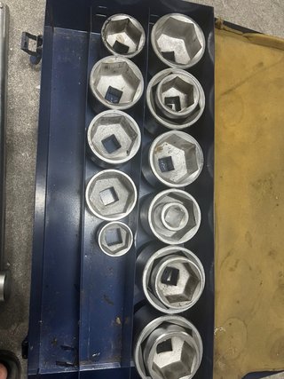 Llave de vaso ACESA kit 20 piezas 1 pulgada