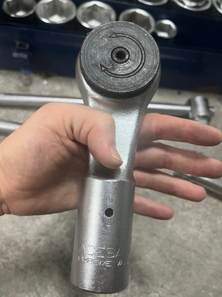 Llave de vaso ACESA kit 20 piezas 1 pulgada