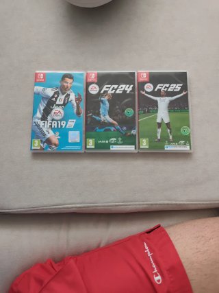 FC25, FC24 y Fifa 19 Nintendo Switch
