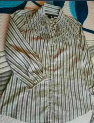 Camisa Zara rayas Talla M