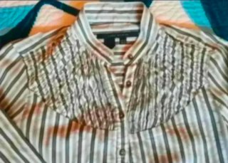 Camisa Zara rayas Talla M