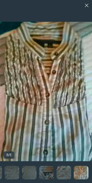 Camisa Zara rayas Talla M
