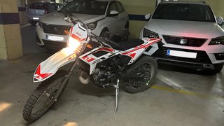 Beta RR 50 Enduro Roja y Blanca