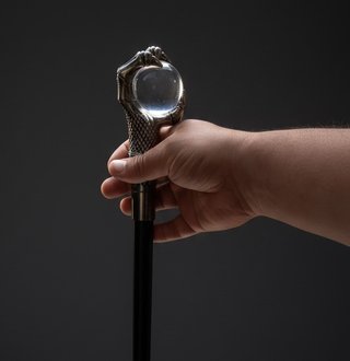 Bastone Animato Dragon's Eye con sfera