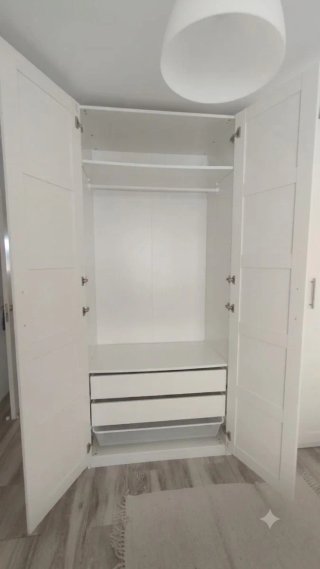 Armario Blanco Ikea 4 Puertas