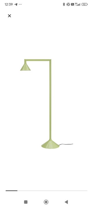 Lámpara IKEA PS 2026 Verde Metal