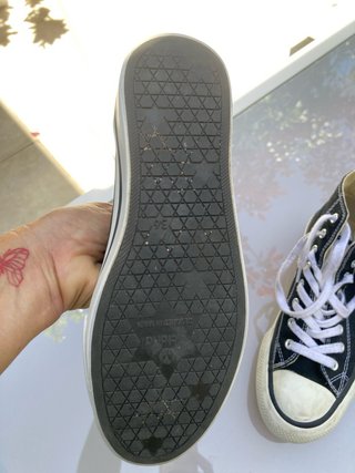Botas Victoria Negras Lona Tipo Converse