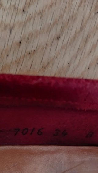 Mocasines ante rojo mujer