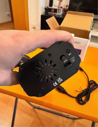 Proyector Láser LED Fiesta con Mando