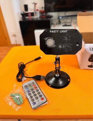 Proyector Láser LED Fiesta con Mando