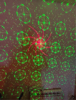 Proyector Láser LED Fiesta con Mando