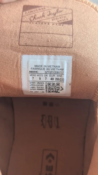 Zapatillas Converse Marrones Nuevas