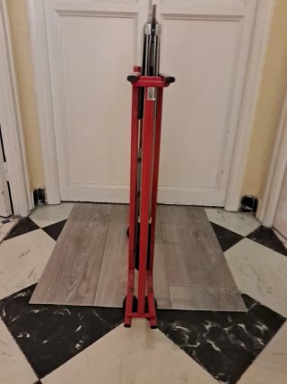 Carrito auxiliar plegable 2 bandejas