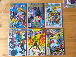 Excalibur Lote Cómics Marvel