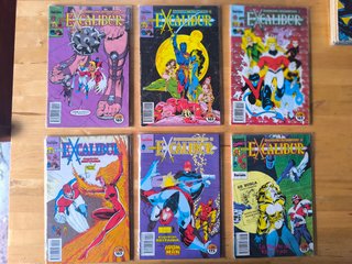 Excalibur Lote Cómics Marvel