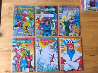 Excalibur Lote Cómics Marvel