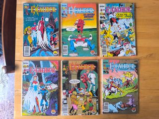 Excalibur Lote Cómics Marvel