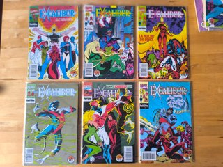 Excalibur Lote Cómics Marvel