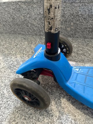 Patinete infantil 3 ruedas azul