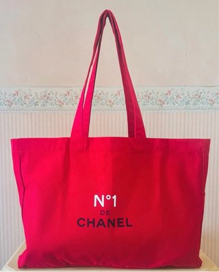 Chanel N°1  tote bag y diadema