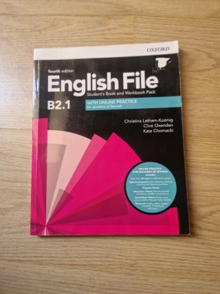 Libro texto inglés nivel B2-1 oxford.