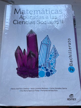 Matemáticas Aplicadas a las Ciencias Sociales I...