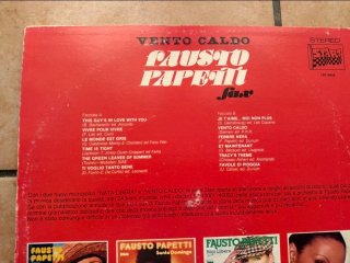 Vinile 33 giri Fausto Papetti Vento Caldo