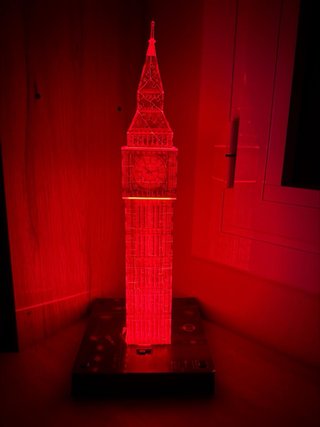 Puzzle 3D Ravensburger Big Ben Night Edition