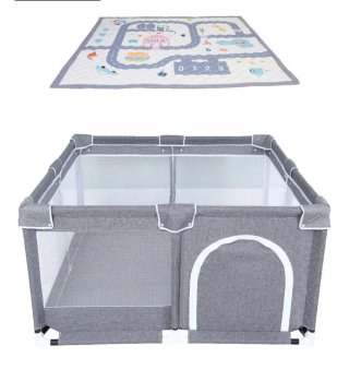 Parque infantil y alfombra de juegos 150cm×150cm