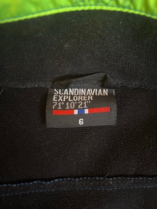 Chaqueta Scandinavian North Azul. Niño 6 años