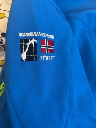Chaqueta Scandinavian North Azul. Niño 6 años