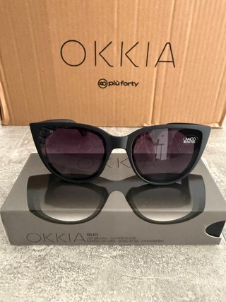 Gafas de sol Okkia Cat Eye Negras UV400