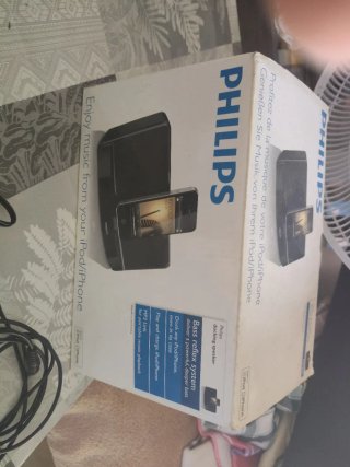 Altavoz Philips para iPhone 4