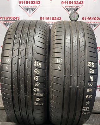 225 50 18 W BRIDGESTONE RUEDA AL 90% VIDA UTIL