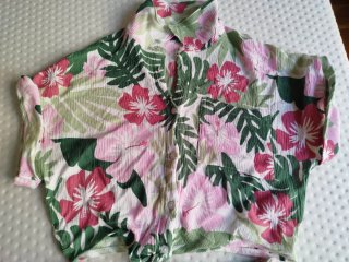 Conjunto estampado floral 12A