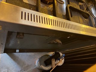 Horno industrial gas 2 fuegos