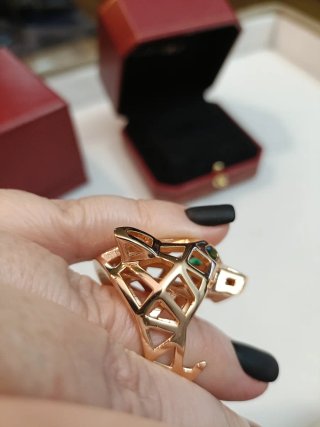 Anillo Cartier Pantera Oro Rosa