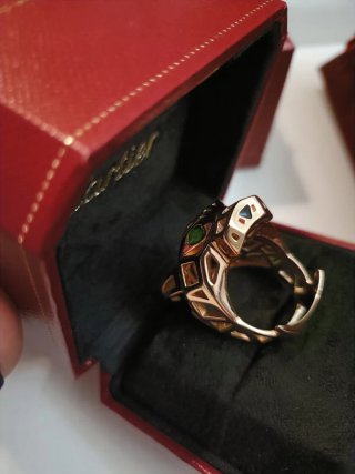 Anillo Cartier Pantera Oro Rosa